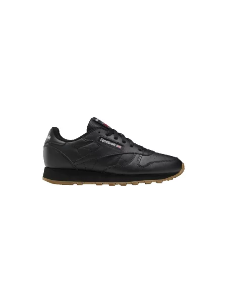 Sneakerși Reebok Classic din piele clasici negru