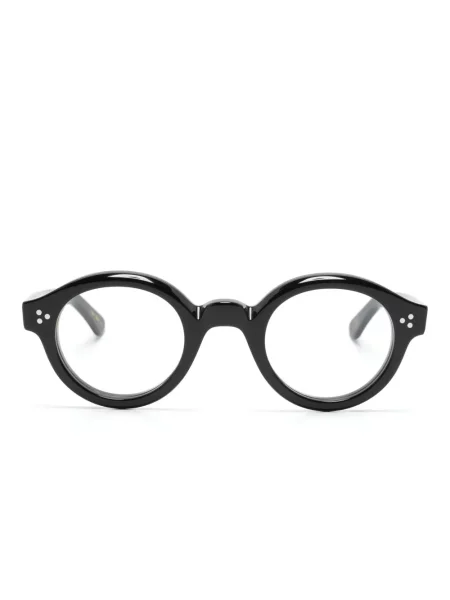 Ochelari de soare rotunzi Lesca negru