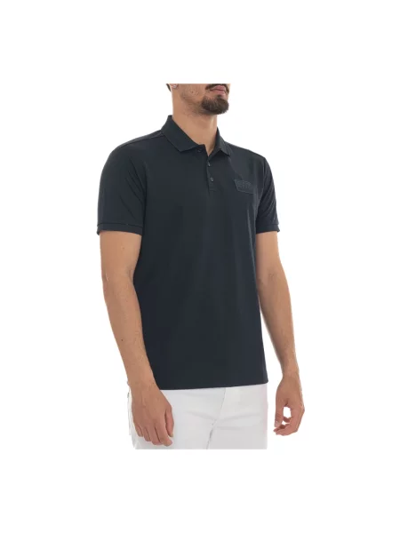 Koszulka polo Emporio Armani Ea7 niebieska