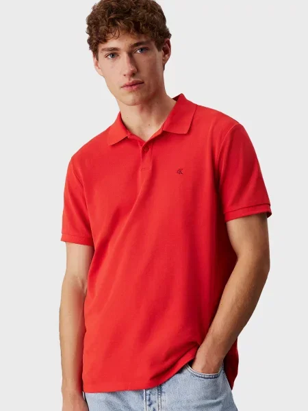 Поло Calvin Klein Jeans червоне