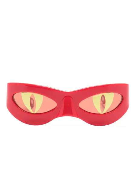 Okulary przeciwsłoneczne Charles Jeffrey Loverboy czerwone
