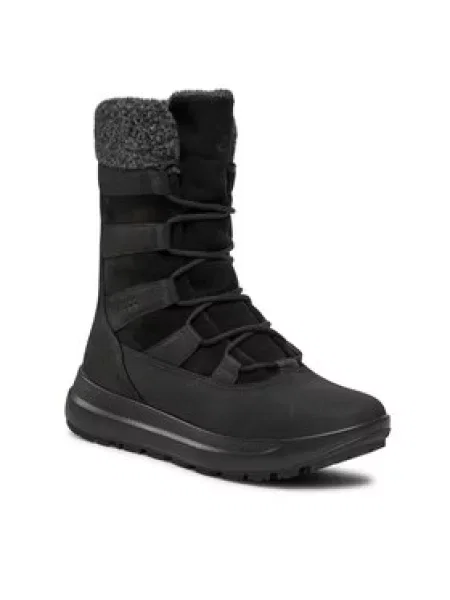 ECCO Polokozačky Solice Waterproof černá