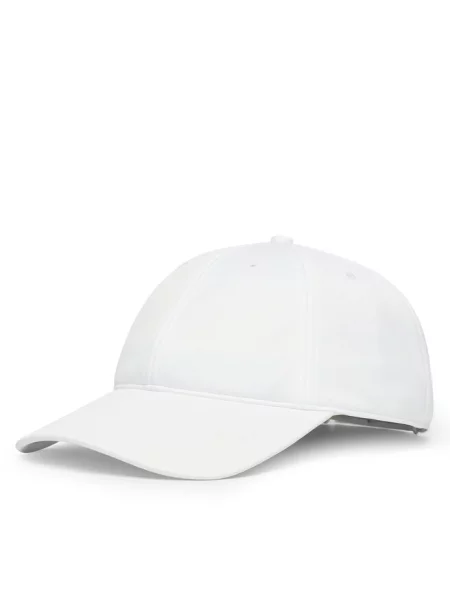 Czapka z daszkiem z aplikacją z logo Lacoste Sport biała