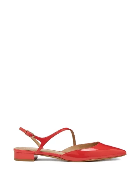 Pantofi cu toc Geox slingback roșu