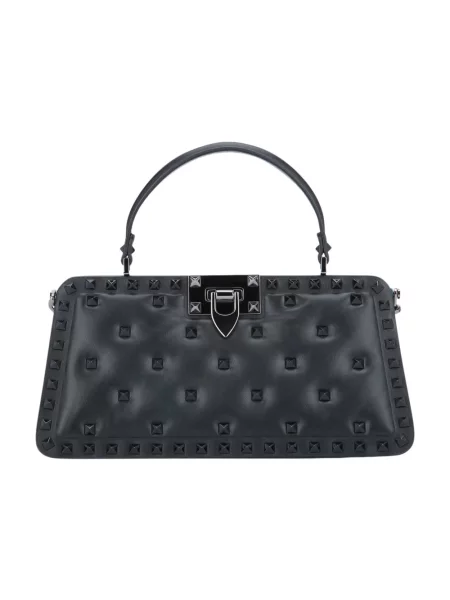 Torebka crossbody Valentino Garavani skórzana czarna