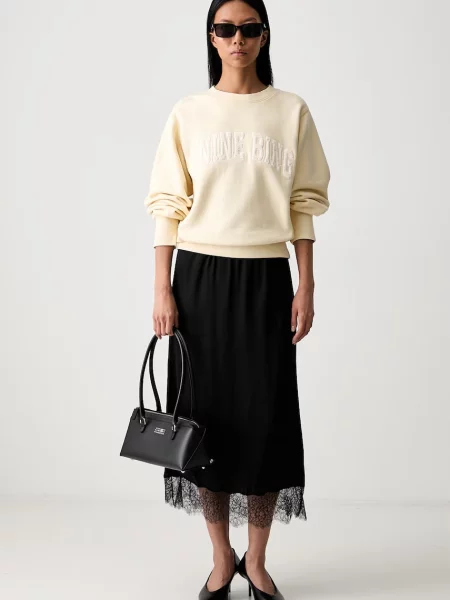Anine Bing HARRY SHRUNKEN bluza żółta