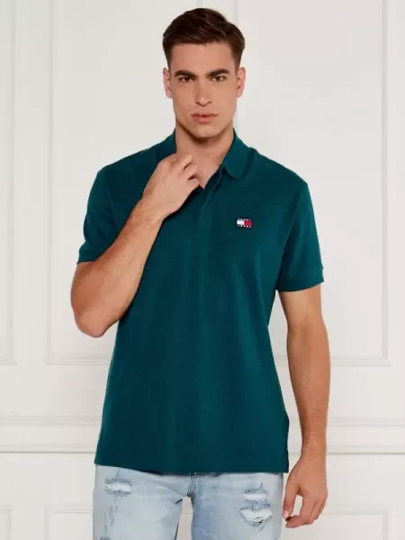 Tommy Jeans Tenisz póló Reg Heather