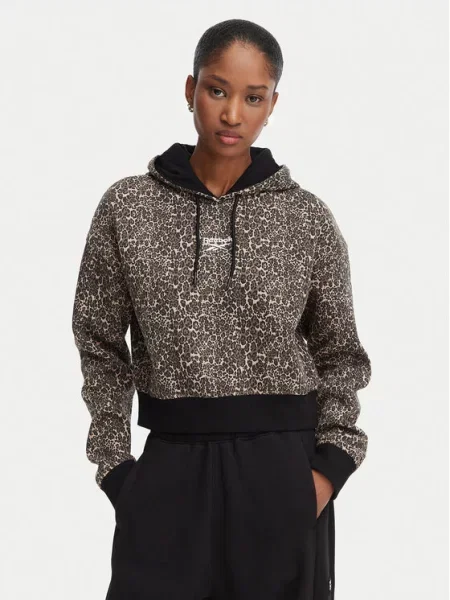 Reebok Hanorac Helle Cropped Fit maro