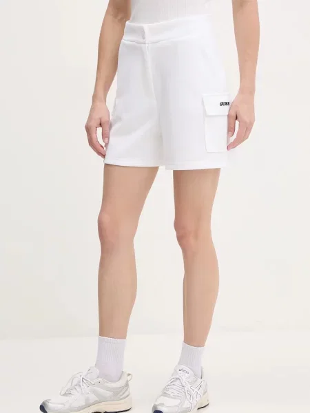 Szorty cargo Guess białe