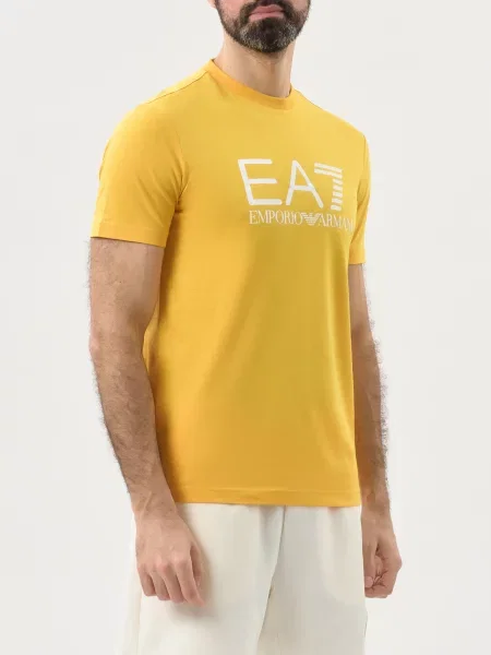Футболка Ea7 Emporio Armani желтая