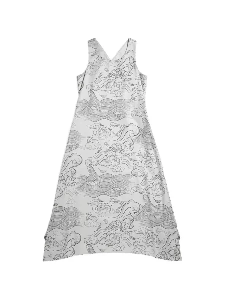 Decora rochie midi Future Classics asimetrică gri