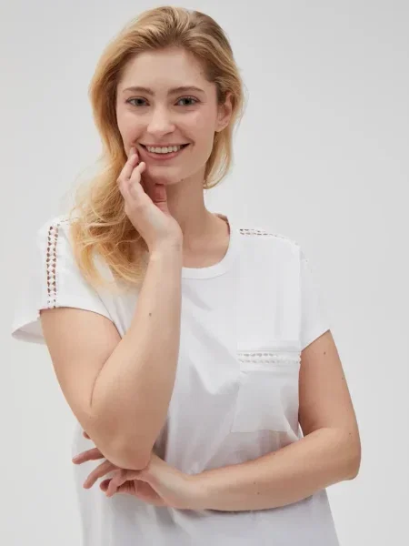 Tricou Marisse alb