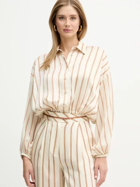 Simona Corsellini cămașă bej