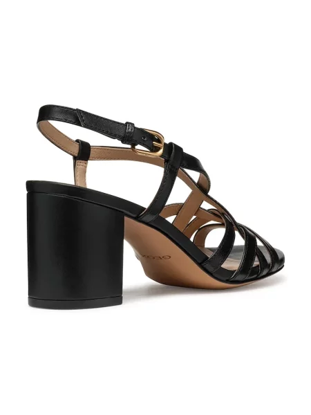 Sandale Geox din piele negru