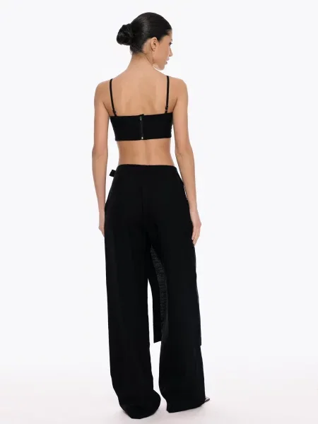 Pantaloni Ring Line' negru