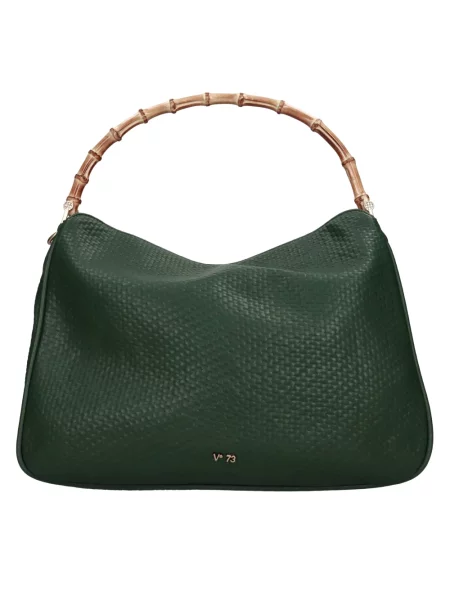 Torebka skórzana V73 skórzana zielona