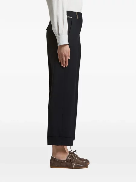 Pantaloni Peserico albastru