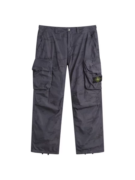 Spodnie cargo Stone Island szare