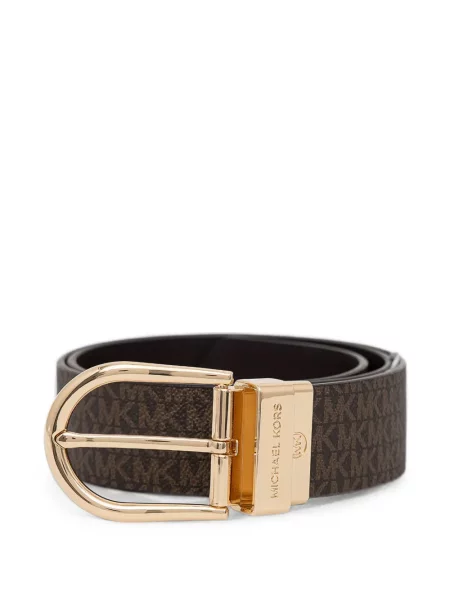 Reversibil șapcă Michael Michael Kors cu autograf cu gât halter negru