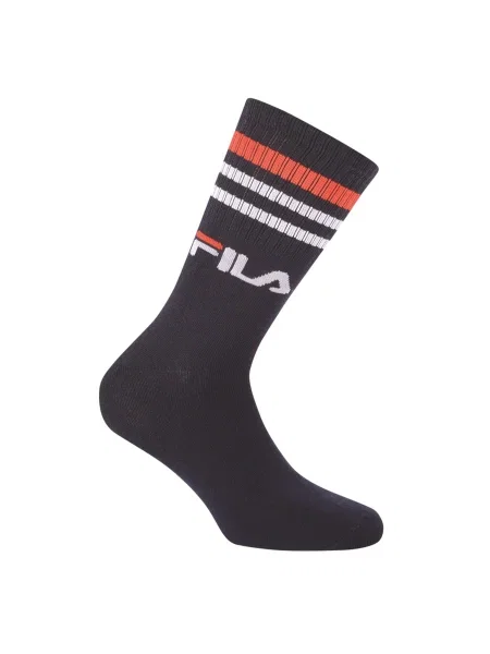 FILA Sportzoknik narancs / piros / fekete fehér