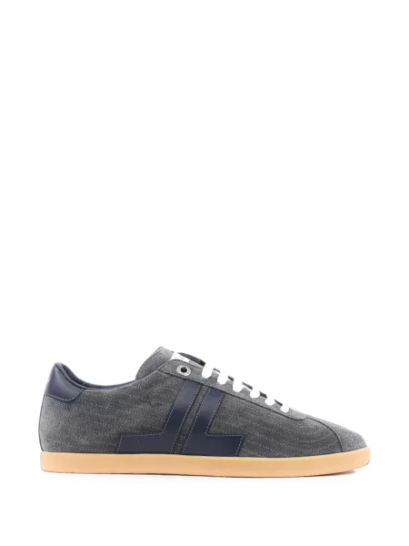 Sneakerși Lanvin din piele gri