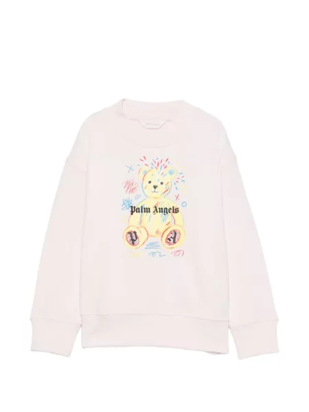 Bluza dziecięca Palm Angels różowa