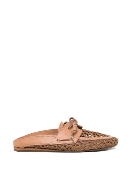 Papuci tip mules Ancient Greek Sandals maro
