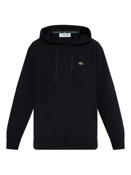 Hanorac cu glugă Lacoste albastru