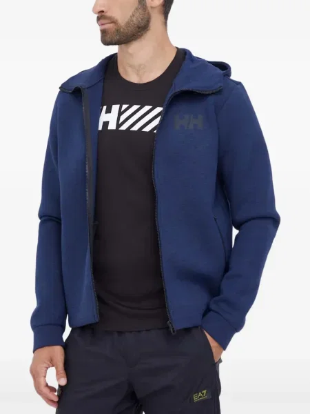 Hanorac cu glugă Helly Hansen albastru