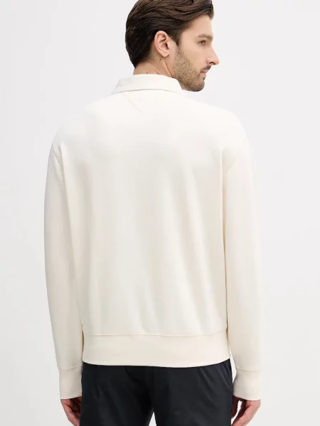 Mikina Tommy Hilfiger vzorovaná béžová