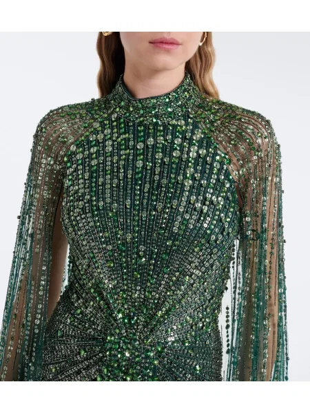 Rochie Jenny Packham verde
