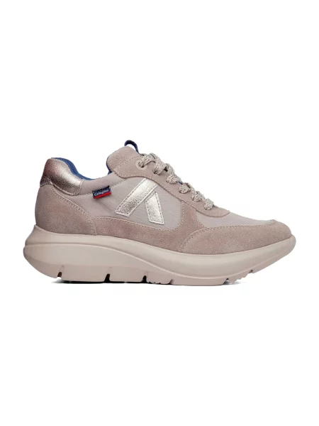 Sneakersy Callaghan skórzane beżowe
