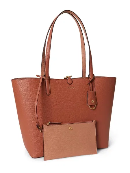 Geantă Lauren Ralph Lauren maro