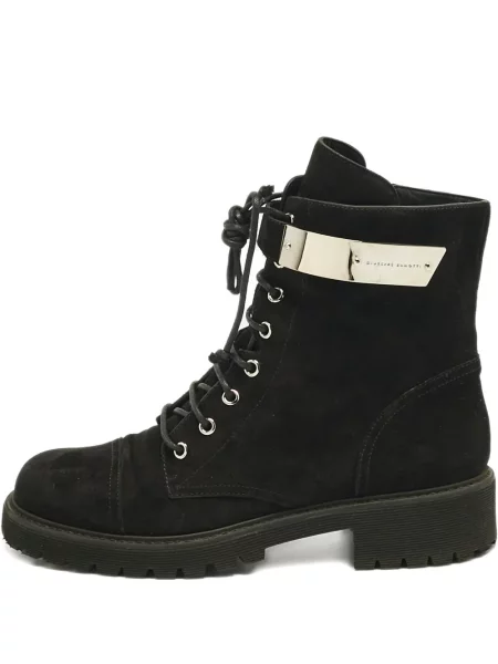 Botine Giuseppe Zanotti din piele de căprioară negru