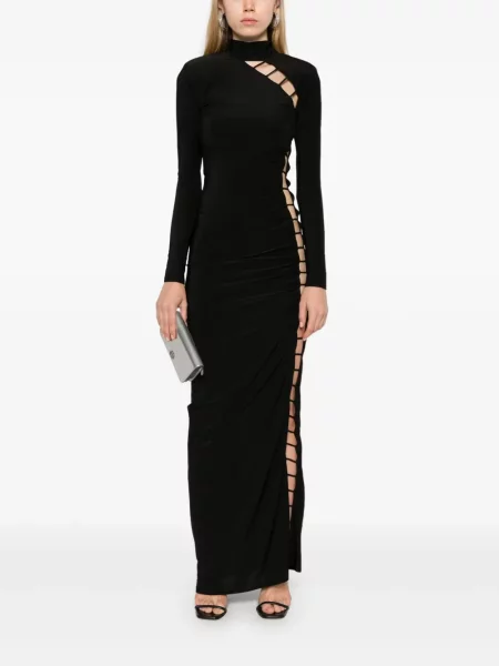 Kostiumas maksi maxi suknele The New Arrivals Ilkyaz Ozel juoda