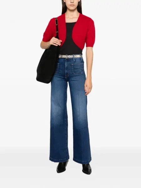 Scurt cardigan Twinset roșu