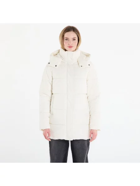 Płaszcz Desigual Padded Cadera Flock Coat White XS biały