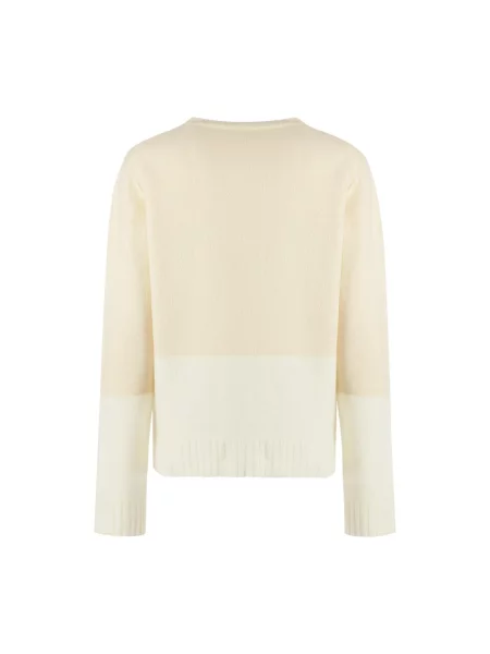 Sweter Jil Sander wełniany beżowy