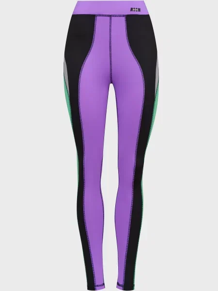 Легінси Msgm фіолетові