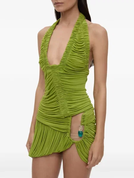 Rochie mini Christopher Esber verde
