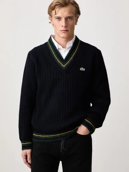 Lacoste pulover din lână pentru bărbați