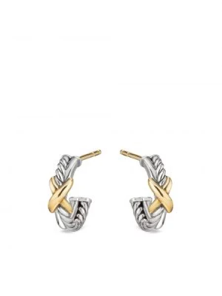 Mały kolczyki David Yurman żółte