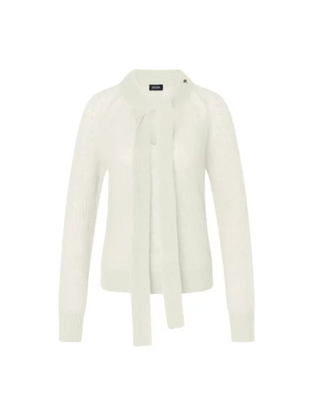 Sweter Joop! wełniany biały
