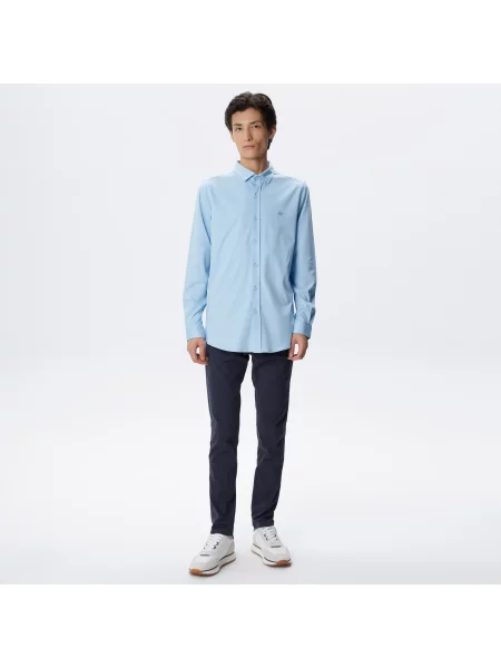 Рубашка Lacoste голубая