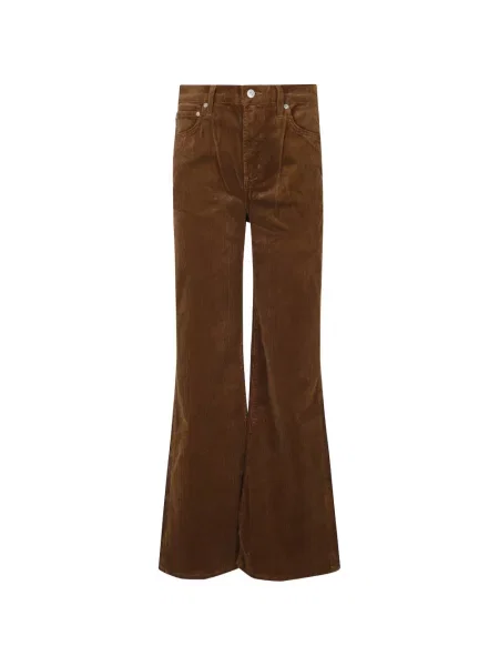 Pantaloni Citizens Of Humanity de catifea cord maro