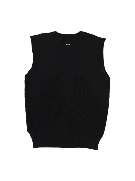 Sweter Rick Owens wełniany na ramiączkach czarny