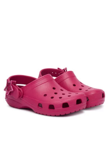 Dětské pantofle Crocs růžové