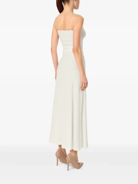 Rochie maxi Wolford cu bretele alb
