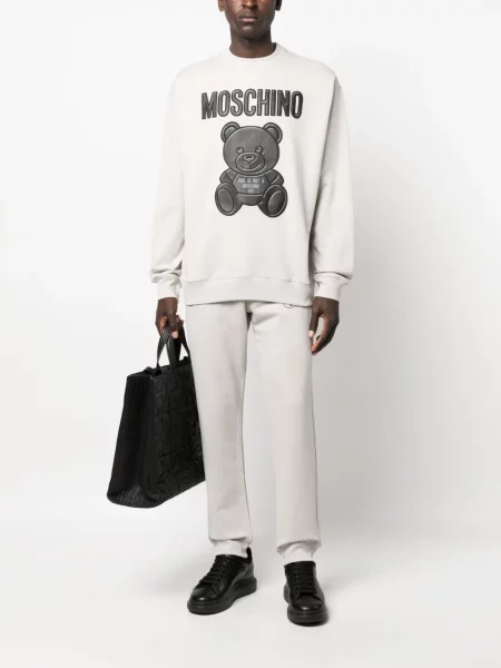 Raštuotos bėgimas kelnės Moschino