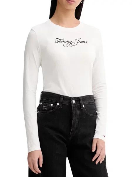 Majica Tommy Hilfiger Jeans črna
